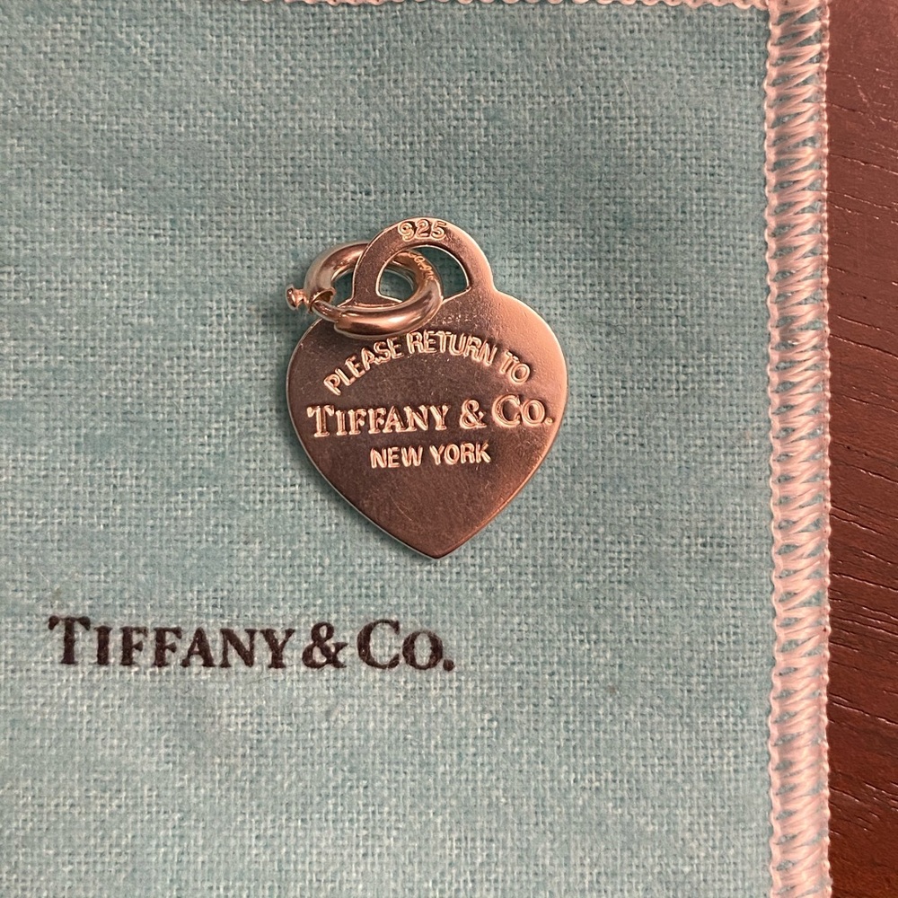 Tiffany & Co.  Heart Charm